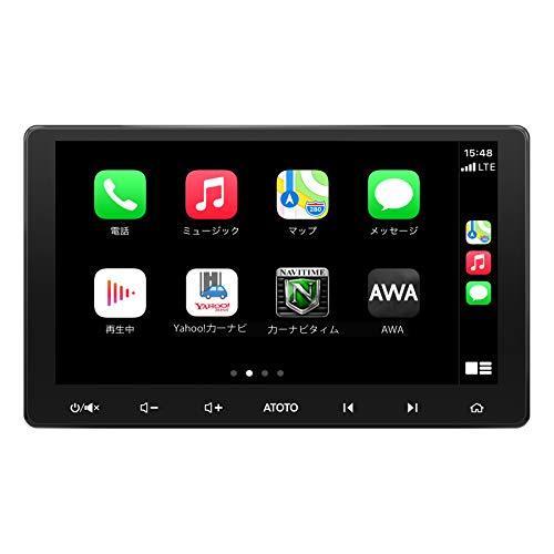 ATOTO カーオーディオプレーヤー、Android Auto＆CarPlay接続、Bluetoot...