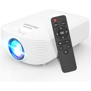 ホームプロジェクター 5500LM ネイティブ720P解像度 最新型 1080PフルHD対応 HDMI/USB/VGA/TF/AV/AUXなど豊富な入力端子  JIN-TP-02