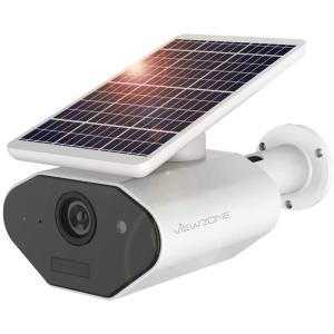 防犯カメラ 2台セット 200万画素 ソーラー充電 電源不要 屋外 防水 WIFI ワイヤレス ネットワーク 監視カメラ 人感録画 完全コードレス トレイルカメラ