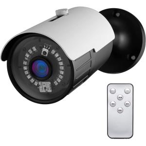 内蔵防犯カメラ 200万画素 屋内外防水防塵 24H常時録画 暗視/動体検知 有線 AV出力 自動上書き  簡単設置 リモコン操作 最大256GB対応 ORM-SD1080P