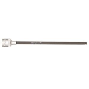 BONDHUS 六角ボールポイント ソケットビット1/4インチ [差込角:9.5mm 全長:170mm ビット全長:150m