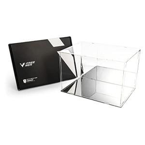 iFREEMEN  アクリル フィギュアケース 組み立て式 コレクションケース 簡単収納 便利グッズ満載 保護フィルム付き デ