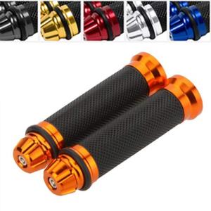 Karun バイク グリップ バーエンド 付属 ハンドル カスタム アルミ φ 22.2 mm オートバイ用