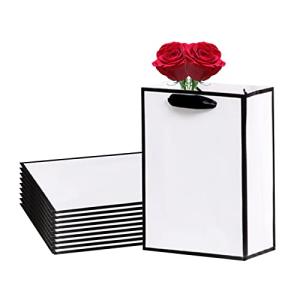 ギフトバッグ 10枚セット シンプル 無地 手提げ 紙袋 クラフト プレゼント袋 厚手 ラッピング袋 ギフト紙袋 贈り物 お土産 228cm