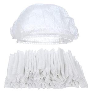 ヘアキャップ 使い捨て帽子 100枚入 不織布 使い捨てキャップ 脱毛対策 工場用 作業用 研究開発 生産現場 衛生管理 病院 美容用 フリーサイズ