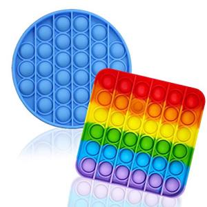 CMD 2個入スクイーズ玩具 ボードゲーム バブル感覚 自閉症特別支援 減圧グッズ ストレス解消 ッシュポップバブルフィジェット 感覚玩具 お祝い 誕