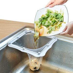 三角コーナー 三角コーナーいらず スポンジ置き キッチンシンクストレーナー トライアングルストレーナーバッグ トライホルダーフィルター 水切りネット1