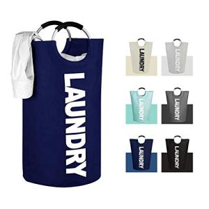 IHOMAGIC ランドリーバスケット ランドリーかご 洗濯ボックス 折り畳み式 収納ボックス 収納バッグ 収納袋 大容量 おしゃれ 防水 取っ手付き