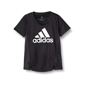 [アディダス] 半袖 Tシャツ キッズ エッセンシャルズ ロゴTシャツ ブラック/ホワイト (GN1442) 日本サイズ150 相当の商品画像