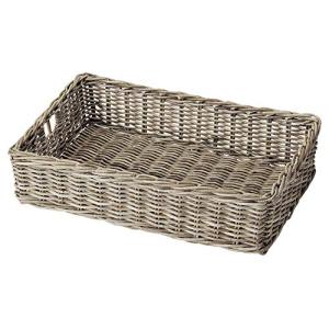 ちどり産業 かご グレー 85X56X20cm コボバスケット 33-88
