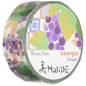 カミイソ産商 マスキングテープ ジョージア ブドウ 15mm×7m GR-4049