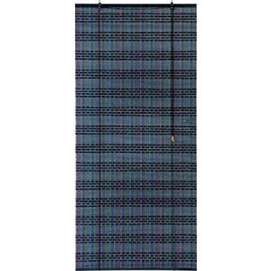 大島屋 ロールスクリーン 竹ロールアップスクリーン シェヘラザード ブラック 約88×170cm