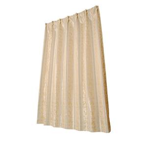 ユニベール ドレ−プカーテン 遮光性 裏地付き 形状記憶 洗える 幅100cm×丈210cm 2枚組 エレンシア