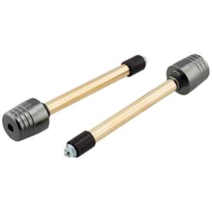 エフェックス ハンドルバーウェイト ビッグ スチールハンドル用 ガンメタ 2本組 EBB311M