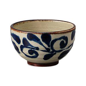 山下工芸 茶碗 ミニ丼 琉球るり唐草4.0多用丼 12.5×7.5cm 750714343