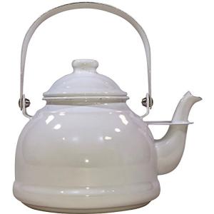 ハースデザインズ やかん ケトル ホワイト 1.5L ミニレトロケトル MRTK-01