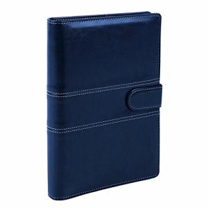 モノボックスジャパン システム手帳 ステッチシリーズ A5サイズ ネイビー リフィル10点セット A5monobizone2-bl