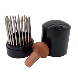 nijimomo ミルタガネ 23本 たがね グリップ ミル打ち 彫金 石留め工具 球くり 魚子