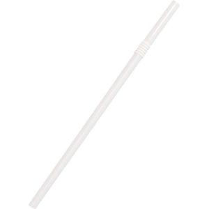 シバセ工業 日本製 わらお ストロー 曲がる 短い 子供 4.5mm×12cm フレックス 個包装なし 500本入 白 業務用 テイクアウト イベント