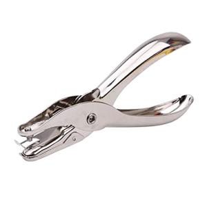 Asusee 穴あけパンチ 1穴 6mm ペーパーパンチ 単穴 パンチ