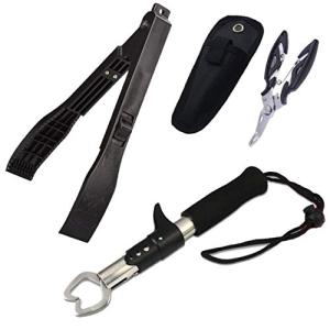 USK STORE 釣り用トング フィッシュトング ワニグリップ 魚つかみ 魚バサミ 軽量 釣り 国内発送