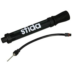 sfida ハンドポンプ 空気入れ ダブルアクション 球技用 サッカー フットサル バレー バスケ ボール 針 OSF-CP01 ブラッ