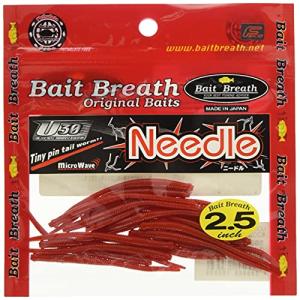 Bait Breath ワーム U30 ニードル 2.5インチ アカムシ #202 ルアー