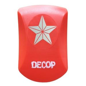 DECOP エンボスパンチ 3D スター