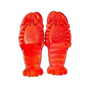 エビサンダル 赤  スリッパ サンダル ベランダ履き ビーチサンダル ロブスター ザリガニ
