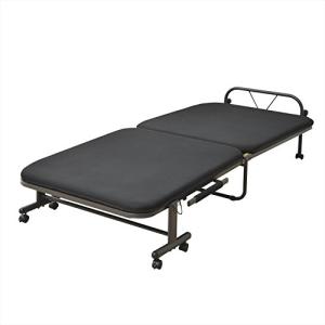 DBR シングル 折りたたみベッド BB-7S ブラック