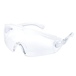 山本光学 YAMAMOTO SN-730 保護めがね 球面レンズ 上部クッションバー 角度調節 / 3段階 クリア PET-AF(両面ハードコートくも