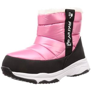 [ベアパウ] JUNIPER スノーブーツ キッズ ジュニア ウインターブーツ 防水 ファスナー ボア 防寒 シューズ 靴 Pink 23 cmの商品画像