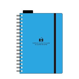 エトランジェ ディ コスタリカ BRILLIANT Wリング ダイアリー 2022年 A6 マンスリー スカイ 2021年12月始まり 0101-DM