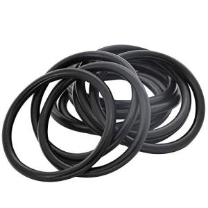 Othmro ニトリルゴムOリング 4mm幅 40mm内径 48mm外径 10個入り Oリング 黒 ゴムガスケット ゴムリングセット ラバー パッキン