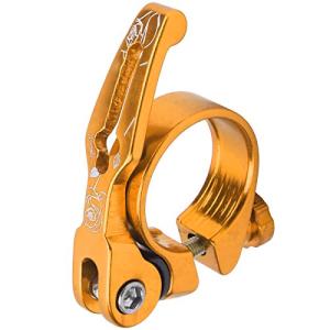 マウンテンバイクロードバイク用バイクシートクランプ31.8mm クイックリリースシートポストカラーシートポストクランプ