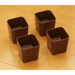 こたつの高さをあげる足スリム ブラウン・ベージュ