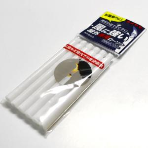 カメヤマ 屋外専用ロ-ソク6本入 ネコポスOK ...の商品画像