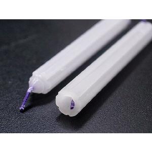 ろうそく 花形ローソク 光の詩 すみれ 燃焼約...の詳細画像1