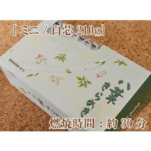 ろうそく 燃焼時間約30分 東亜ローソク八葉きらめき 白芯 ミニ 約65本 210ｇ 実用ろうそく 仏事 蝋燭 ローソク｜ansindo