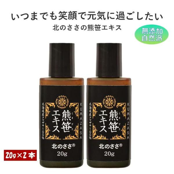 北のささ 熊笹エキス 20g×2 北海道 国産 デンタルケア 正規代理店