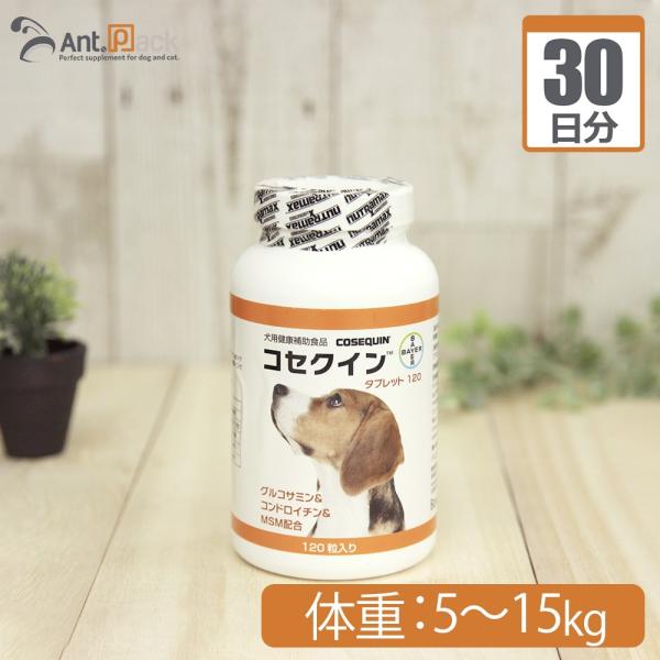 コセクインタブレット 犬用 体重5kg〜15kg 1回0.5粒30日分