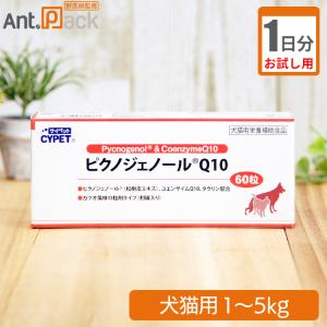 【週末限定値下中】サイペット　ピクノジェノールQ10 犬猫用 60粒×3箱 あすつく】【3個セット】【サイペット ピクノジェノール Q10