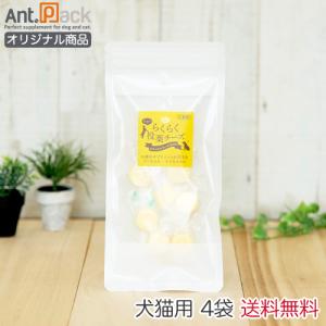 らくらく投薬チーズ 犬猫用 10個入×4袋 （送料無料）
