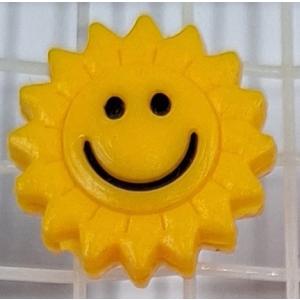 100円 太陽 ハート 陰陽 テニスラケット振動止めの詳細画像2