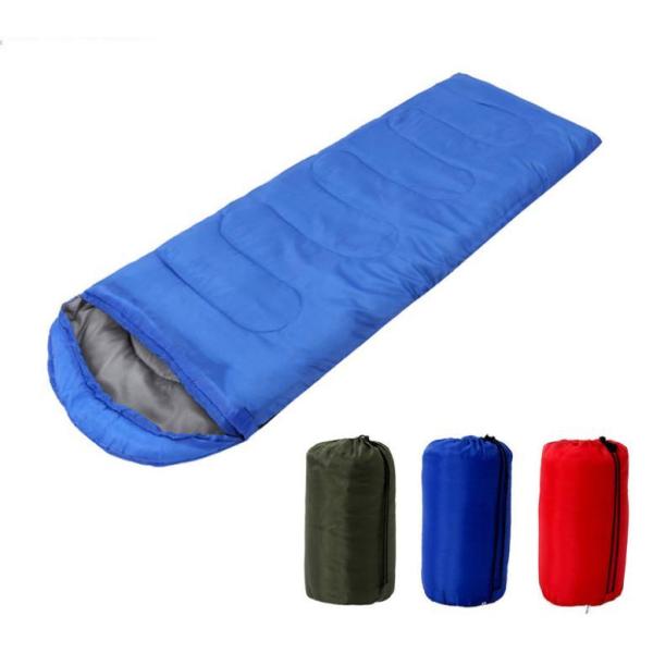 寝袋 封筒型 コンパクト シュラフ 丸洗い可能 登山 キャンプ レジャー 車中泊 防災 f173