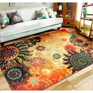 玄関マット 室内 屋外 北欧花柄 植物柄 おしゃれ かわいい 高級玄関マット 国内初販売 hc900