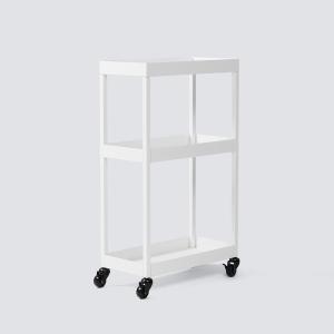 イデアコ ideaco wagon 4020WG キャスター付ワゴン ホワイト