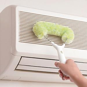 網戸用ブラシ 柄付き スッキリバスボンくん グ...の詳細画像1