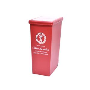 当店限定販売 ゴミ箱 ダストボックス スライドペール 45l レッド おしゃれ かわいい