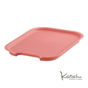 収納ボックス かご Ｋａｔａｓｕ カタス フタ Ｓ用 ピンク カラーボックス 4990127209140